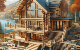 Hand-Hewn Log Siding: Authentic Craftsmanship for Your Home